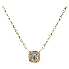 This pendant contains one brilliant round diamond, 0.81ct mounted in a handmade bezel setting with a textured exterior. Diamond is H in color and SI1 in clarity. Pendant is attached to a 16" link chain. All of our pieces are packaged carefully and accompanied by a Pico box to keep your jewelry item safe. A complimentary appraisal can be sent after 5 days of purchase via air mail or email; please inquire. Birthstone Necklace Mothers, Bezel Pendant, Birthstone Necklace, Air Mail, Bezel Setting, Round Diamond, Round Diamonds, Jewelry Necklace Pendant, Handmade Jewelry