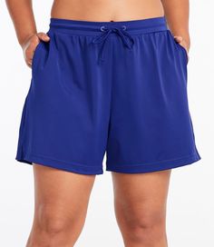 The perfect alternative to a traditional swim brief. These knit swim shorts are made with the same easy-to-move-in fabric in a flattering style that offers extra coverage and a comfortable fit – all at a great price. 5" inseam. Slightly Fitted: Softly shapes the body. Favorite Fit: sits lower on the waist. 80% nylon, 20% Xtra Life Lycra® elastane. Lycra Xtra Life provides long-lasting fit. It resists degradation from sun, chlorine and heat up to 10 times longer than unprotected fabrics. Stretchy Affordable Beachwear Bottoms For Sunbathing, Summer Workout Bottoms With 5-inch Inseam, Nylon Swimwear With Built-in Shorts And Relaxed Fit, Beachwear Swim Skirt With Built-in Shorts, Short Swim Skirt With Built-in Shorts For Beachwear, Beach Activewear With Built-in Shorts And Relaxed Fit, Sporty Swim Trunks With Built-in Shorts, Nylon Swim Trunks With Built-in Shorts, Sports Swim Skirt With Built-in Shorts