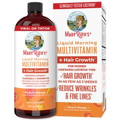 Liquid Multivitamin, Hair Growth Vitamins, Hair Growth Women, Biotin Hair Growth, Chromium Picolinate, Liquid Vitamins, Improve Hair Growth, Vitamins For Hair Growth, Supplements For Women