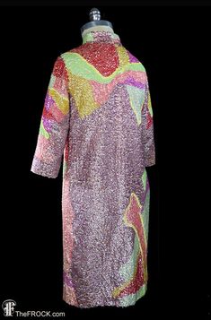 Pauline Trigere 1960s psychedelic sequined dress beaded avant | Etsy Multicolor Long Sleeve Sequin Dress For Spring, Glamorous Multicolor Long Sleeve Sequin Dress, 1970s Style Multicolor Party Dresses, 1970s Multicolor Long Sleeve Dress, 1970s Style Multicolor Long Sleeve Dress, Boho Couture, Pauline Trigere, Halston Dress, Reading Pa