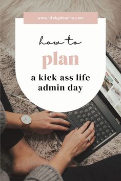 Life Admin List, Life Admin Day, Life Admin Day Checklist, Daily Planning Ideas, Daily To Do List Ideas, Themed Days Of The Week, After Work Routine, Life Admin, Admin Day