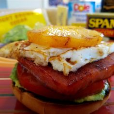 a bacon, egg and cheese sandwich on a bun