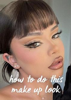 Fall Baddie Makeup, White Lid Eye Makeup, Crazy Prom Makeup, Double Cat Eye, Club Looks Makeup, Y2k Makeup Aesthetic Baddie, Edgy Make Up Looks, Gorgeous Makeup For Brown Eyes, Cool Tone Eyeshadow Looks