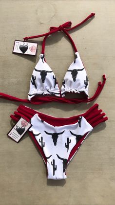 Cute Western Bathing Suits, Women’s Bathing Suit, Western Beach Outfit, Cute Western Outfits, Womens Bathing Suits Bikinis