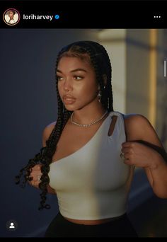 Coi Leray Braids, Weave Hairstyles Braided, Coi Leray, Lori Harvey