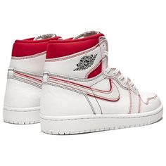 Jumpman is going all out this year, and their latest release, the Jordan 1 Phantom White, is a definite must cop! Crafted from a premium combination of materials, smooth grain leather contrasts against wrinkled leather for a textural contrast. Red visible stitching makes its way throughout the entire upper, and a double layer Swoosh logo [...] Jordan 1 Phantom, Cool Jordans, Nike X Travis Scott, Converse Run, Low Air Jordan 1, Jordan Logo, Converse Run Star, Jordan 1 High Og, Jordan 2