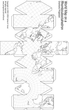 the world map is shown in black and white, as well as four different lines