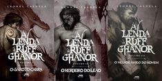 the cover art for la lenda de ruff granor, volume i and ii