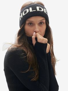 BOUCLE HEADBAND - Black Winter Head Accessories, Fur Headband Outfit Winter, Europe Country, Thick Headband, Cute Online Clothing Stores, Wool Headband, Headband Knit, Thick Headbands, Mad Hat