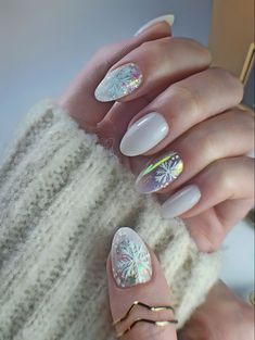 Embrace the Cold: Gel Nail 24 Ideas for Winter 2023 – 2024 Pastel Winter Nails, Sweater Pattern Nails, Cristhmas Nails, Winter Nail Sets, Nails Winter Wonderland, Pastel Christmas Nails, Winter Wonderland Nails, Bridal Nails Designs, Eye Nail Art