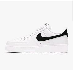 Get ready to step up your sneaker game with these Nike Air Force 1 '07 Low White Black sneakers. These stylish sneakers have a low top shoe shaft style and a US shoe size of 9. The manufacturer color is white/black, and the style code is CT2302-100. These athletic shoes are perfect for men who want to stay comfortable and fashionable while they go about their day. The Nike Air Force 1 '07 model is a classic that was released in 2020, and the product line is Nike Air Force. The nickname is White Black, and the release date is 20201223. These sneakers are a must-have for any sneaker enthusiast who wants to add a stylish touch to their wardrobe. Air Forces Black And White, Black And White Nikes, Deer Costume, Black Nike Shoes, Sneaker Games, Black Sneakers, Stylish Sneakers, Air Force 1, Top Shoes