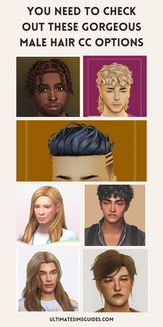 an image of some people with different hair styles