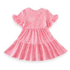 NEW! Our mommy and me matching dresses are gorgeous! Featuring a pretty Pink and White dot print with short flutter sleeves, front buttons and a relaxed tiered silhouette. Soft and comfortable, you and your little one will look fabulous together. Style with a hat and your favorite Summer sandals or layer on with a cardigan for transition into Fall. Perfect for photos. Pre-order your sizes now before we sell out your size! Shipping: Items ship to you within 2-3 weeks of order date. Model Number: Mother Daughter Matching Outfits, Mother Daughter Dresses Matching, Evening Walk, Mommy And Me Outfits, Pink And White Stripes, Summer Sandals, White Striped Dress, Sell Out, Tiered Dress