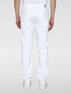 Jeans 7 FOR ALL MANKIND Men color White Jeans For Men, 7 For All Mankind Jeans, Jeans Men, For All Mankind, 7 For All Mankind, White Jeans, Mens Jeans, Top Brands, Color White