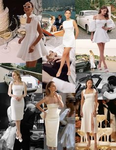 Yacht White Outfit, All White Outfit Ideas Woman Classy, White Old Money Aesthetic Outfit, Old Money Aesthetic White Dress, Yacht Party White Outfit, Old Money White Dress Outfit, Old Money Aesthetic Outfit Dinner, Old Money Rehearsal Dinner, Graduation Old Money