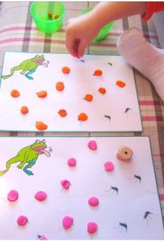 Frogs Preschool, Frog Activities, Clever Kids, Frog Theme, Frog Crafts, Spring Preschool, Fine Motor Skills Activities, Fun Games For Kids, Preschool Learning Activities