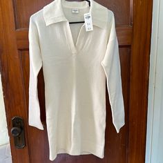 Abercrombie And Fitch Long Sleeve Sweater Dress Size Xxs But Is Stretchy So Would Fit An Xs Or S Brand New With Tags Make An Offer! Cream Fitted V-neck Sweater Dress, Cream Fitted Long Sleeve Sweater Dress, Fitted Long Sleeve Cream Sweater Dress, Fall Knee-length Loungewear Mini Dress, Fall Loungewear Knee-length Mini Dress, Fitted Winter Mini Dress For Loungewear, Fall Knee-length Mini Dress For Loungewear, Fitted V-neck Sweater Dress In Cream, Fitted Long Sleeve Sweater Dress For Daywear