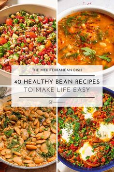 the mediterranean dish has four different types of food and it's easy to make