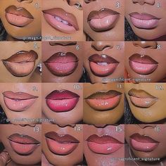 90s Lip Combo Black Women, Lip Ideas Makeup, Lips Combo, Full Lips Makeup, Glossy Lips Makeup, Face Beat Makeup, Lip Combos, Soft Makeup Looks, Simple Makeup Tips