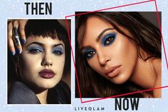 Eye Makeup In The 90s Mugeek Vidalondon 90 Makeup, Makeup Looks Blue Eyes, Baby Blue Eyeshadow, 90s Makeup Trends, Glitter Makeup Tutorial, History Repeats Itself, 90s Makeup Look, Silver Eye Makeup, Pink Eyeshadow Look