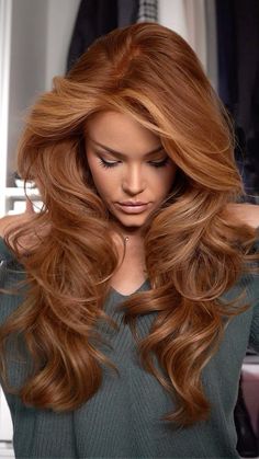 Ginger Hair Color, Hair Life, Red Hair Color, Hair Inspo Color, Outfits Winter, Ginger Hair, Smooth Hair, Great Hair, Blonde Hair Color