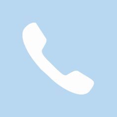 an image of a white phone on a blue background