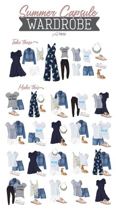 Perfect Capsule Wardrobe, Mode Tips, Mode Hippie, Fashion Capsule Wardrobe, Travel Capsule Wardrobe, Summer Capsule, Clothes And Shoes, Cruise Outfits, Summer Capsule Wardrobe