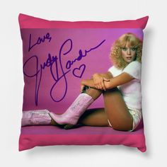 Vintage 80s style! -- Choose from our vast selection of throw pillows to match with your desired size to make the perfect custom pillow. Pick your favorite: Movies, TV Shows, Art, and so much more! Available in extra small, small, medium, large. For beds, couches/sofas, love seats, and chairs. Perfect for decoration. Judy Landers, Love Boat, 80s Style, Dream House Decor, Pillow Design, Custom Pillow, Room Inspo, House Decor, Custom Pillows