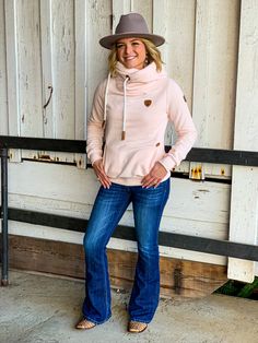 Darling flare denim jeans. Comfy Sweatshirts, Flare Denim Jeans, Comfy Sweatshirt, Clothing Co, Pretty In Pink