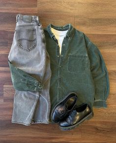 Thrift Outfit Inspiration, Thrifted Mens Outfits, Fall Masc Outfits, Grandpa Core Outfits, Mens Thrift Fashion, Street Style Outfits Men, Street Fashion Men Streetwear, Guys Clothing Styles, Mens Outfit Inspiration