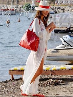 Sexy White Long Sleeve Chiffon Maxi Beach Dress Cover-up - rrdeye Chiffon Beach Cover Up, Mode Kimono, Beach Coverup Dress, Maxi Cardigan, Beach Maxi Dress, White Swimsuit, White Chiffon, Cardigan Long, Chiffon Long Sleeve