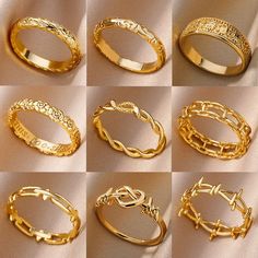 Cute Couple Rings Gold, Womens Ring Gold, Ring For Ladies In Gold, Rings For Couples Gold, Couple Ring Design, Jewelry 2023, Gold Finger Rings, Couples Ring Set