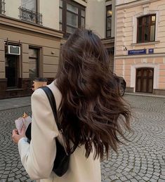 Brown Hair Inspo, Dark Brown Hair, Grunge Hair, Brunette Hair, Hair Day, Dark Hair, Pretty Hairstyles