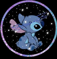 an image of a cartoon character with stars in the background