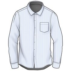 For more information on the custom process, DOWNLOAD OUR STYLE GUIDE A classic striped dress shirt pattern! Choose a Multi Stripe design and Savile Lane will take care of the rest, tailoring the garment to your needs. Material: 100% Cotton Finish: Super Soft Additional Features: 100 2-Ply *AFTER YOU PLACE YOUR ORDER YOU WILL RECEIVE A CONFIRMATION EMAIL THAT WILL CONTAIN A LINK TO SCHEDULE YOUR VIRTUAL APPOINTMENT SO WE CAN GET YOUR MEASUREMENTS* Linen Clothes For Men, Dress Shirt Pattern, Shirt Sketch, Shirt Dress Pattern, Mens Fashion Illustration, Shirt Drawing, Pink Texture, Shirt Illustration, Candy Stripes