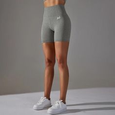 Grey Marl Seamless Scrunch ... Seamless Athletic Shorts With Built-in Liner For Training, Stretch Moisture-wicking Seamless Shorts, Compressive Athletic Shorts For Gym In Gray, Compressive Gray Athletic Shorts For Gym, Gray Compressive Athletic Shorts For Gym, Moisture-wicking Seamless Shorts For Yoga, Stretch Gym Athletic Shorts With Seamless Construction, Stretch Athletic Shorts For Gym With Seamless Construction, Micro-elastic Seamless Athletic Shorts For Gym