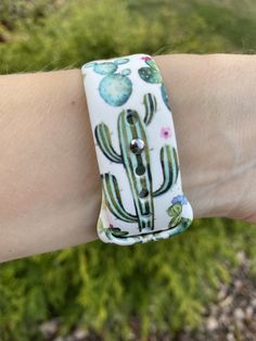 Silicon Bands, Apple Watch Series, Cactus Plants, Watch Bands, Apple Watch, Cuff Bracelets, Cactus, Everyday Wear, Water Resistant