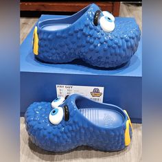 Step Up Your Shoe Game With These Limited Edition Fry Guy Clogs From Cactus Plant Flea Market's Collab With Kerwin Frost X Mcdonald's. These Slip-On Sneakers Come In A Beautiful Cobalt Blue Color And Feature A Solid Pattern With The Iconic Fry Guy Character. They Are Made With Breathable Synthetic Material And Have A Standard Shoe Width, Making Them Perfect For Walking, School, Or Even A Day At The Beach. The Shoe's Low Top Shaft Style And Comfortable, Standard Fit Make Them A Must-Have For Any Blue Non-slip Synthetic Clogs, Blue Closed Toe Clogs With Rubber Sole, Blue Closed Toe Clogs With Removable Insole, Blue Non-slip Clogs With Round Toe, Blue Synthetic Clogs With Cushioned Footbed, Kerwin Frost, Guy Character, Cactus Plant, Solid Pattern