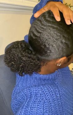 Slick Backs, Hairstyle Ideas Easy, Black Ponytail Hairstyles, Girls Natural Hairstyles, Braided Hairstyle, Tutorial Ideas, Protective Hairstyles Braids