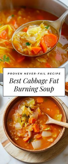 Image for Best Cabbage Fat Burning Soup Cabbage Soup Low Calorie, Health Cabbage Recipes, Dolly Parton Cabbage Soup Recipe, Weight Watchers Cabbage Soup Zero Points, Spicy Cabbage Soup Fat Burning, Cabbage Soup With Potatoes, Peel A Pound Cabbage Soup, Weight Watcher Cabbage Soup, Hearty Cabbage Soup