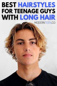 Long Hair Mens Cut, Teen Boy Long Hairstyles Teenage Guys, Men Surfer Hair, Long Men’s Hairstyles, Boys Long Haircuts 2023, Teen Shaggy Haircut Boy, Medium Length Boys Haircut Teenage, Teenage Hairstyles Boys, Haircuts For Long Hair Boys