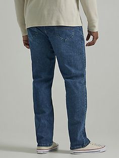 If you want a contemporary essential with big and tall dimensions, pick up the Lee® Men's Legendary Regular Straight Jean. This mid rise, regular fit jean was crafted with preferred cotton for durability and a soft feel, plus iconic Lee Legendary detailing, hardware, and patches. Wear this fan favorite with a Lee button up for a versatile look that feels at home everywhere from your living room sofa to casual Fridays at the office. Casual Fridays, Casual Friday, Big & Tall, Big And Tall, Room Sofa, Living Room Sofa, Straight Jeans, Jeans Fit, Men's Jeans