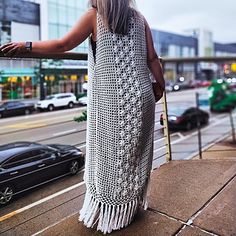 Ravelry: Margo Vest pattern by Anna Riley Tall Friends, Back Pictures, Crochet Inspiration, Vest Pattern, Sweater Crochet Pattern, I Made It, Crochet Clothes, My Pictures, Sleeveless Dress