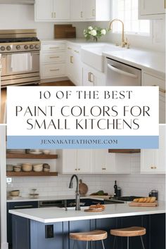 the best paint colors for small kitchens