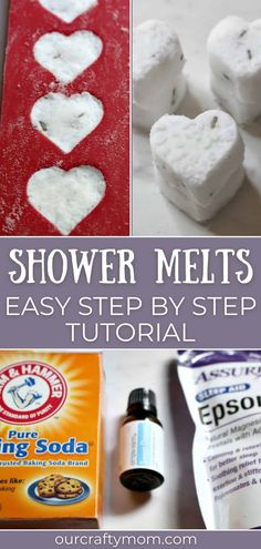 How To Make The Best Essential Oil Shower Melts Fir Needle Essential Oil, Shower Fizzies, Bath Salts Diy, Melt Recipe, Tangerine Essential Oil, Bath Bomb Recipes