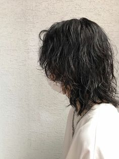 Wolf Cut Men Long, Long Wavy Hair Men, Wolf Cut Hair Men, Mens Wolf Cut, Men Wolf Cut, Shoulder Length Hair Men, Half Long Hair, Above Shoulder Length Hair, Hair Tips For Men