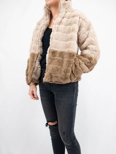 Fuzzy Wuzzy, Block Color, Casual Outerwear, Fall Clothes, Trendy Style, Fur Jacket, Popular Style, Got It, Winter Wardrobe