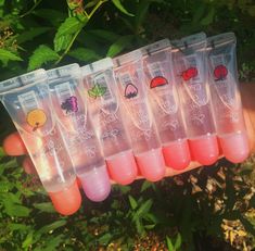 Lip Gloss Homemade, Lip Gloss Cosmetics, Lip Gloss Balm, Lip Balm Collection, Diy Lip Gloss, Lipgloss Lips, Glitter Lip Gloss, Flavored Lip Gloss, Lip Gloss Collection