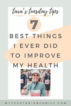 7 Best Things I Ever Did to Improve My Health | Tara's Tuesday Tips | My Vegetarian Family #improveyourhealth Black Bean Quinoa, Lifestyle Hack, Throw In The Towel, Ldl Cholesterol, My Health