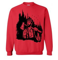 Lumberjack Woodland Sweater Flex Fleece Pullover Classic Sweatshirt - S M L Xl 2Xl (14 Color Options Long Sleeve Sweatshirt For Fall Outdoor Activities, Red Long Sleeve Tops For Outdoor Activities, Winter Crew Neck Sweatshirt For Outdoor Activities, Outdoor Long Sleeve Graphic Sweater, Fall Crew Neck Sweater For Outdoor Activities, Crew Neck Sweater For Fall Outdoor Activities, Crew Sweatshirt For Outdoor Activities In Fall, Graphic Print Long Sleeve Sweater For Outdoor Activities, Graphic Print Long Sleeve Sweater For Outdoor